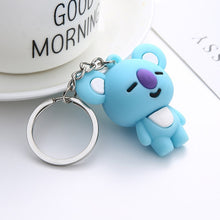 Load image into Gallery viewer, Kpop bts-bangtan boys "Suga" "TATA" etc Personalized Cute Cartoon Keychain Bags Chain For Women Boys Girls Bangtan Accessories