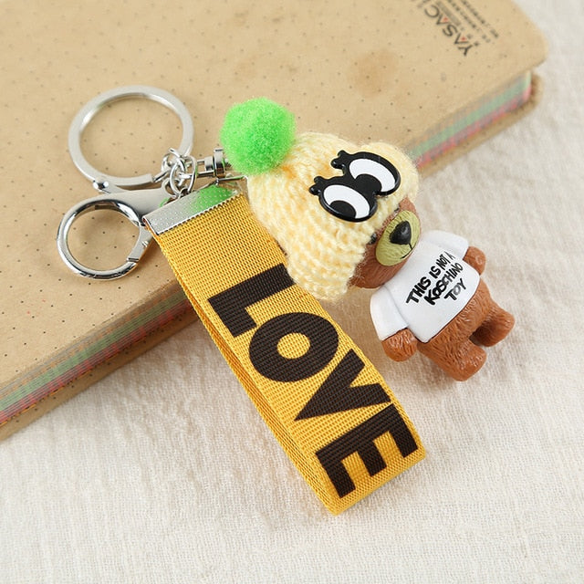 koda bear keychain – modern+chic