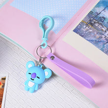 Load image into Gallery viewer, Kpop bangtan boys "Suga" "TATA" etc Personalized Cute Cartoon Keychain Bags Chain For Women Men Jewelry Bangtan Accessories